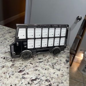 School bus photo frame